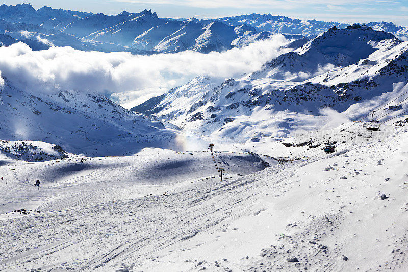 法国阿尔卑斯，Val Thorens